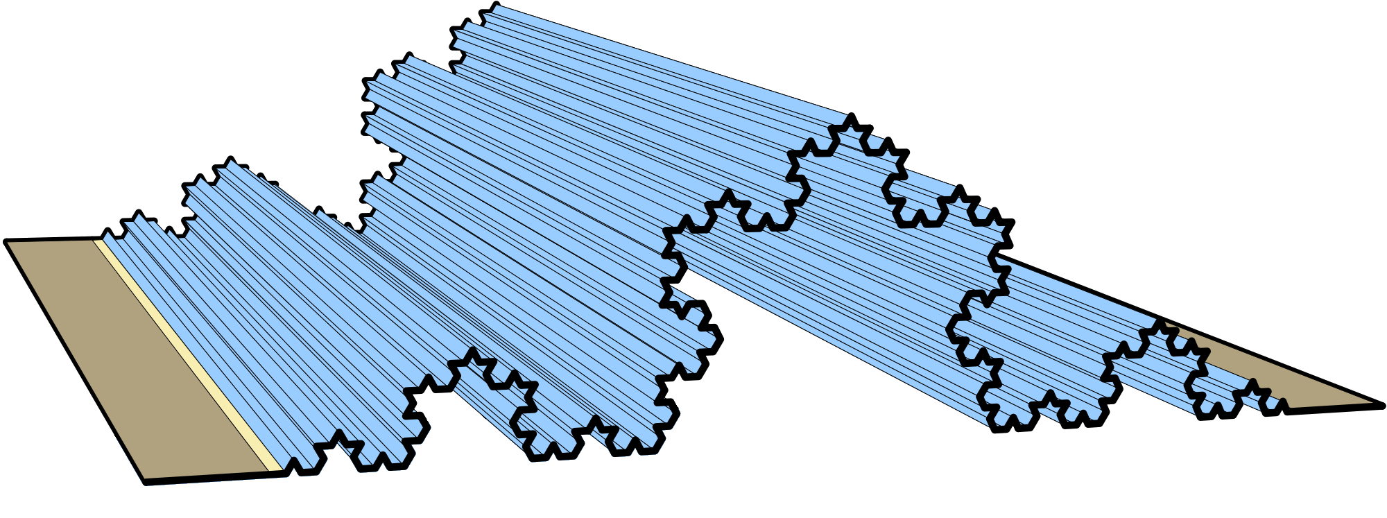 Une surface de Von Koch